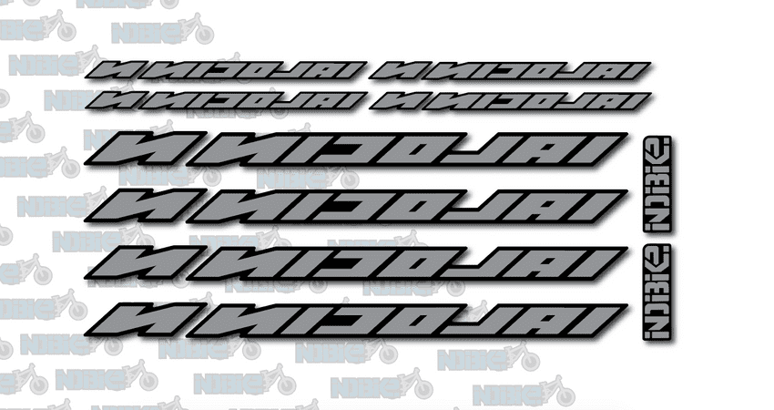 Nikolai Bikes Frame Graphic Set