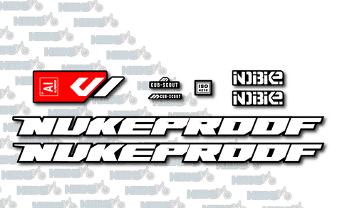 Nukeproof Cub Scout 2023 Cover Up Graphic Set