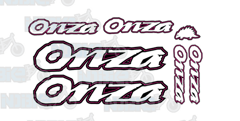 Onza Modern Logo Decal Graphics