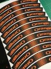 Orange 2018 Race Style Rim Decal