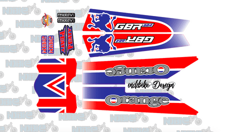 Orange 224 2005 GBR Peaty Edition Kit