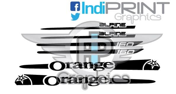 Orange Alpine Custom Kit