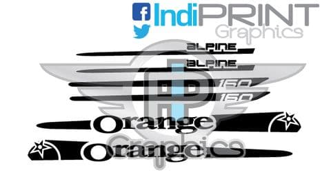 Orange Alpine Custom Kit