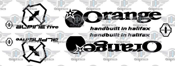 Orange AlpineFive Kit