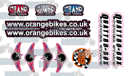 Orange Classic/Retro Build Logos