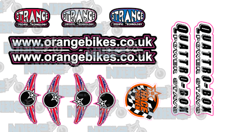 Orange Classic/Retro Build Logos