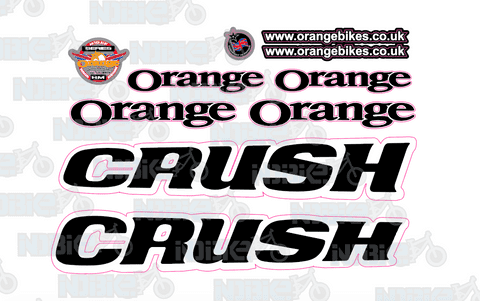 Orange Crush 2007-08 Frame Graphics