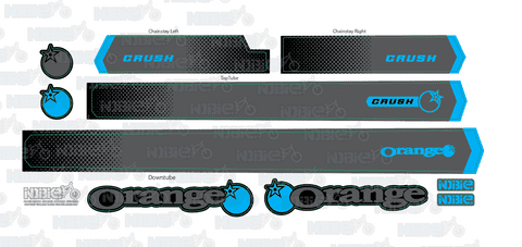 Orange Crush 2020 Cover Kit Graphics