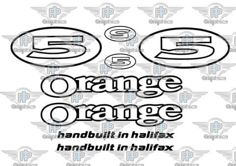 Orange Five 05 Custom Kit