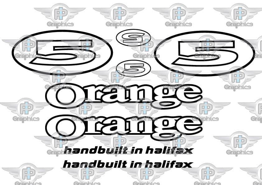 Orange Five 05 Custom Kit