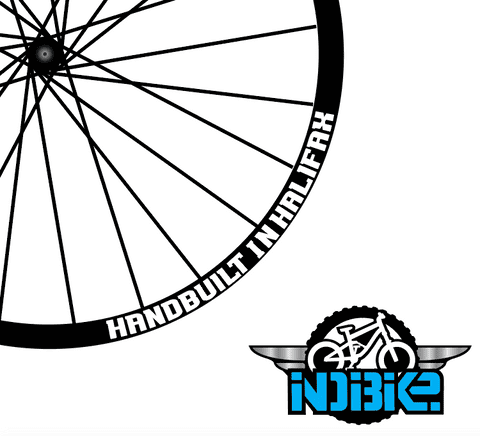 Orange Handbuilt Rim Decal