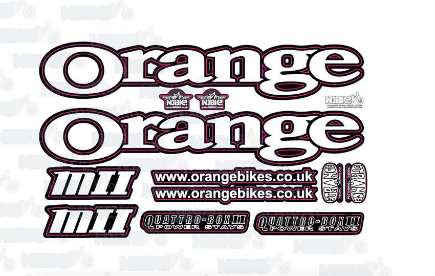Orange Mii Frame Graphics
