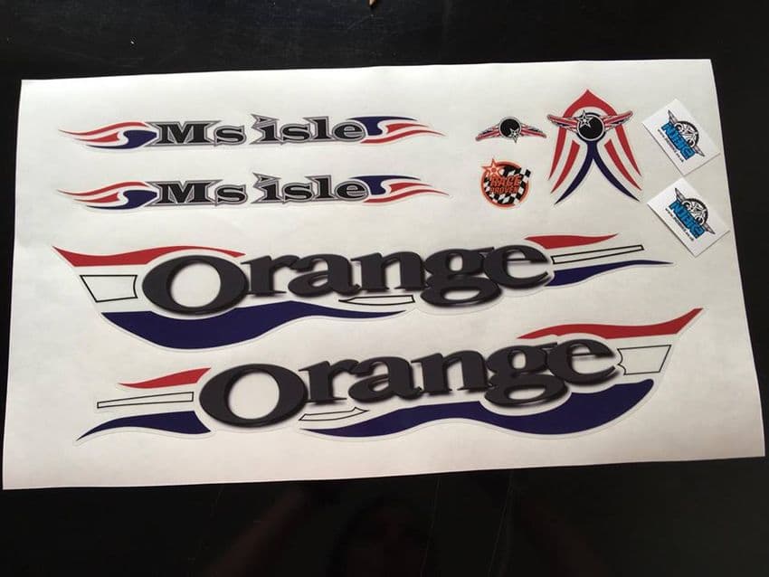 Orange Ms Isle 2001 mk2 Factory Copy Kit