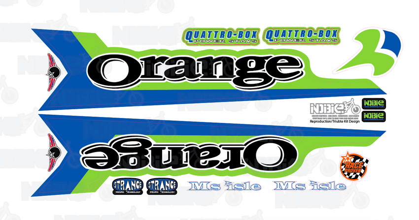 Orange Ms Isle Global Team Tribute Kit