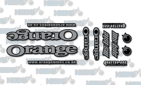 Orange Ms Isle MK4 Replacement Frame Graphics