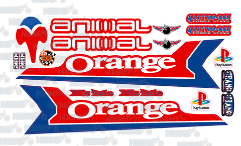 Orange Ms Isle Playstation Animal Team Tribute Kit