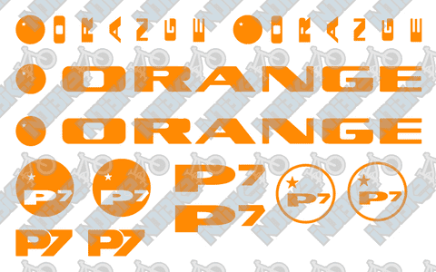 Orange P7 Retro Kit