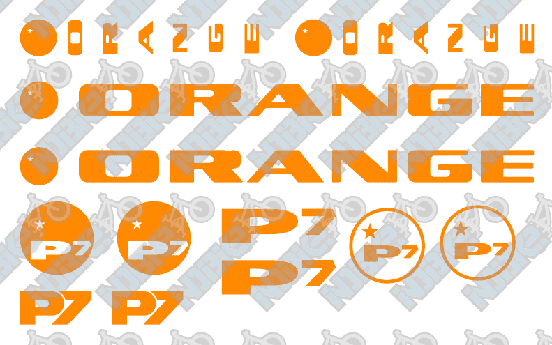 Orange P7 Retro Kit