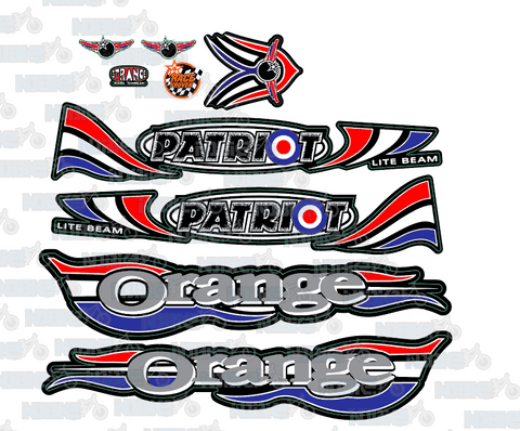 Orange Patriot 2001 Factory Copy Kit