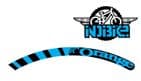 Orange Racing Style Rim Decal