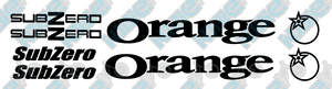 Orange Sub Zero Kit