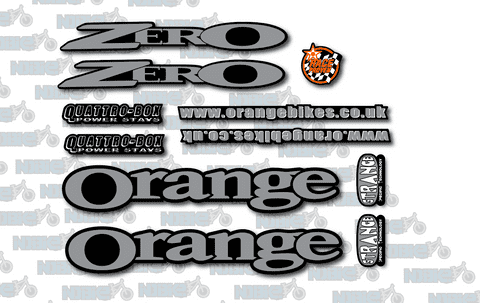 Orange Zero Frame Graphics
