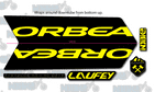 Orbea Laufey 2021 Cover Up Sticker Set