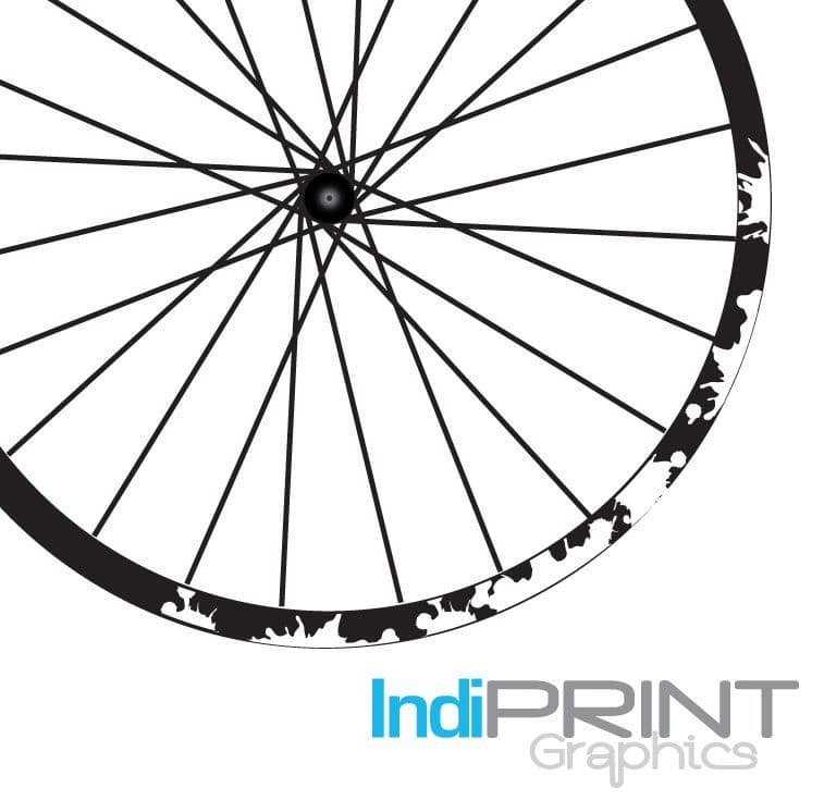 Paint/ink Splat Section Rim Decal