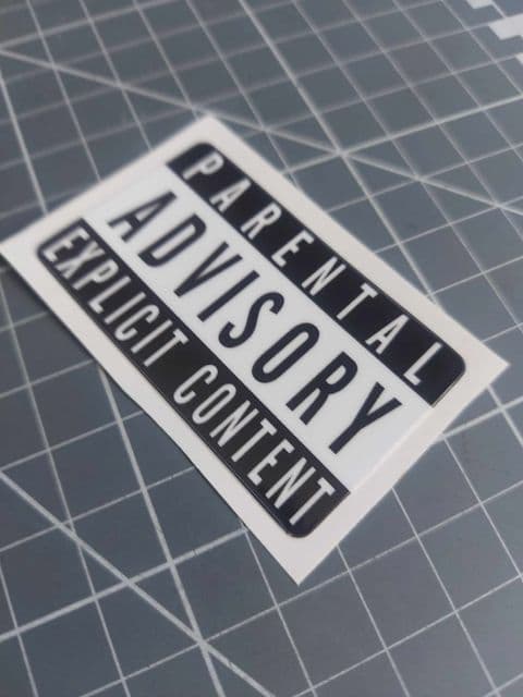 Parental Advisory Badge Spoof