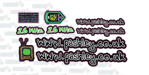 Pashley 26mhz Graphics Set Complete