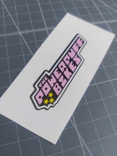 Powerpuff Girl Bikes Badge Spoof