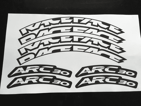 RaceFace Arc27-30 2016 rim decals
