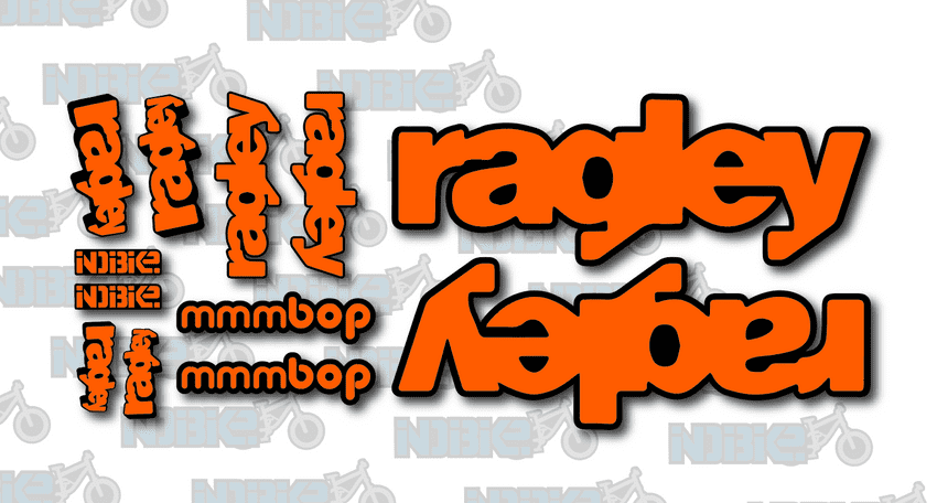 Ragley Bikes Mmmbop Graphics/Stickers