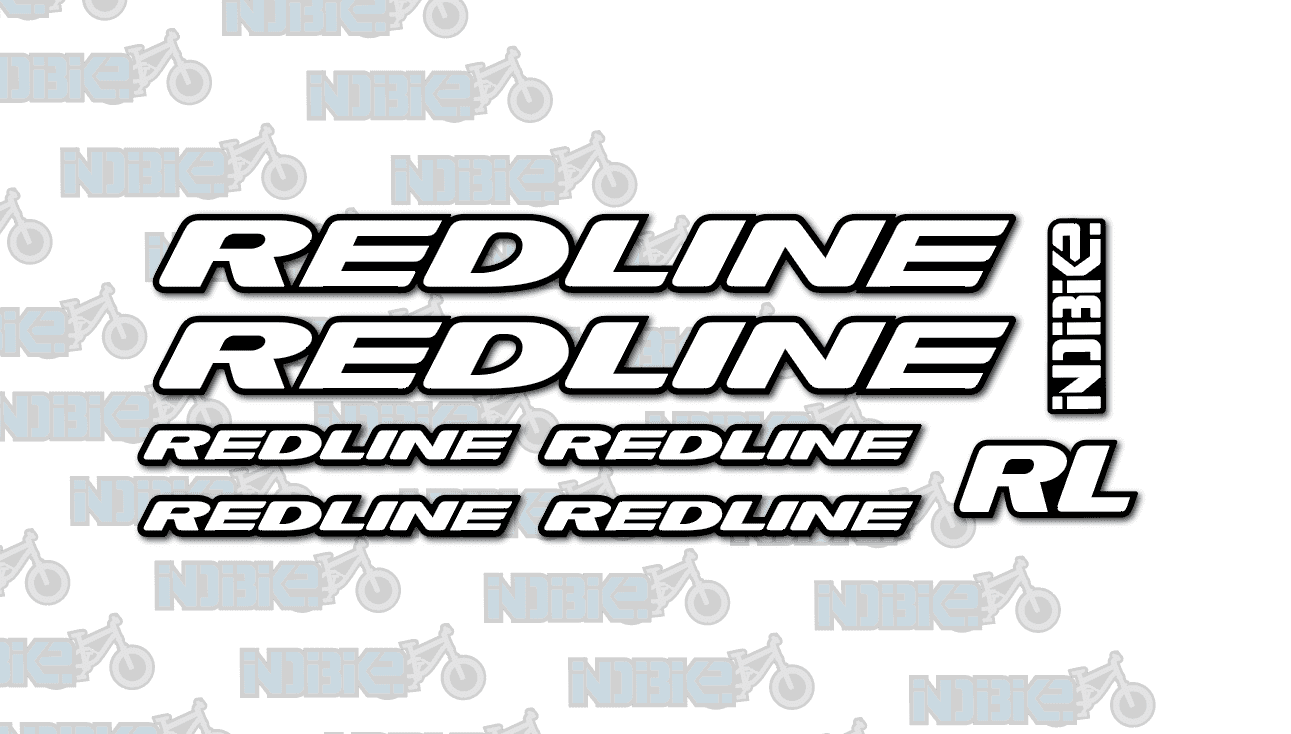 Redline 1984 Vertical Logo T-Shirt | Old School BMX Men's Black Tee