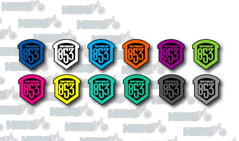 Reynolds 853 Tubing Modern Style Sticker