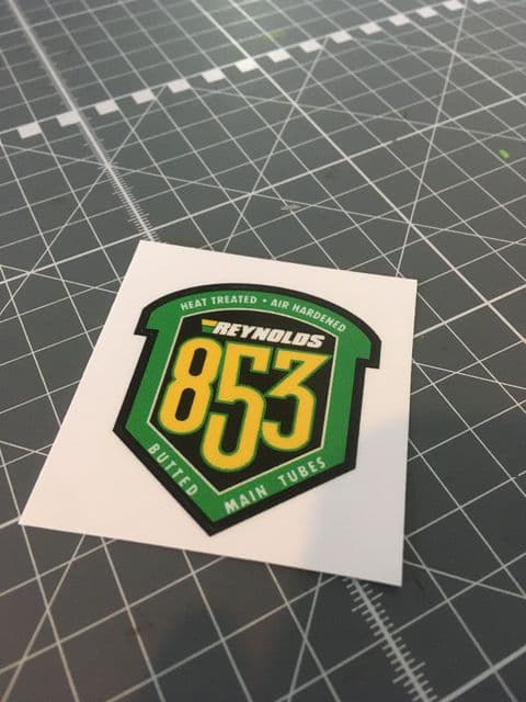 Reynolds Tubing 853 Sticker