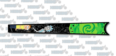 Rick & Morty Top Tube Graphic Protection