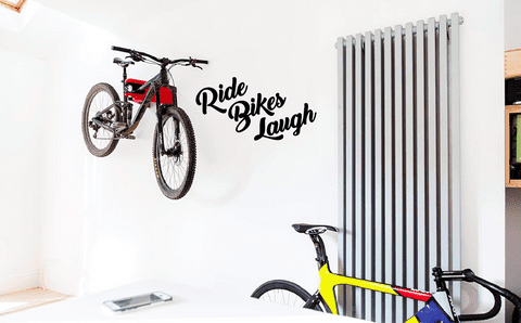 Ride Bikes Laugh Vinyl Graphic/Decal