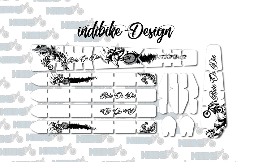 Ride or Die Biker BikTat Kit