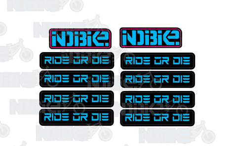 Ride Or Die Handlebar Graphic Set