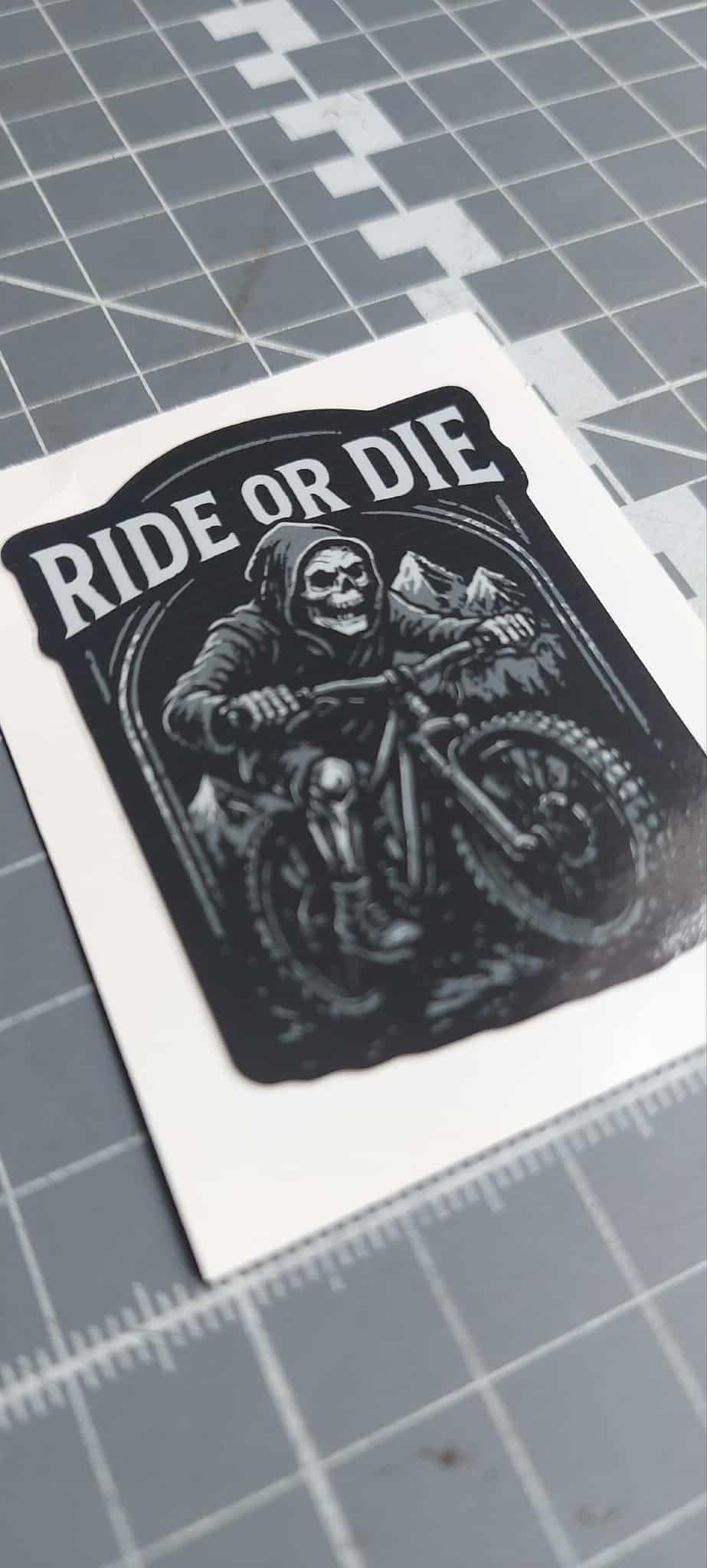 Reedy Rides Stickers Ride Or Die Sticker