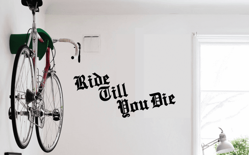 Ride Till You Die Vinyl Graphic/Decal Wall Art