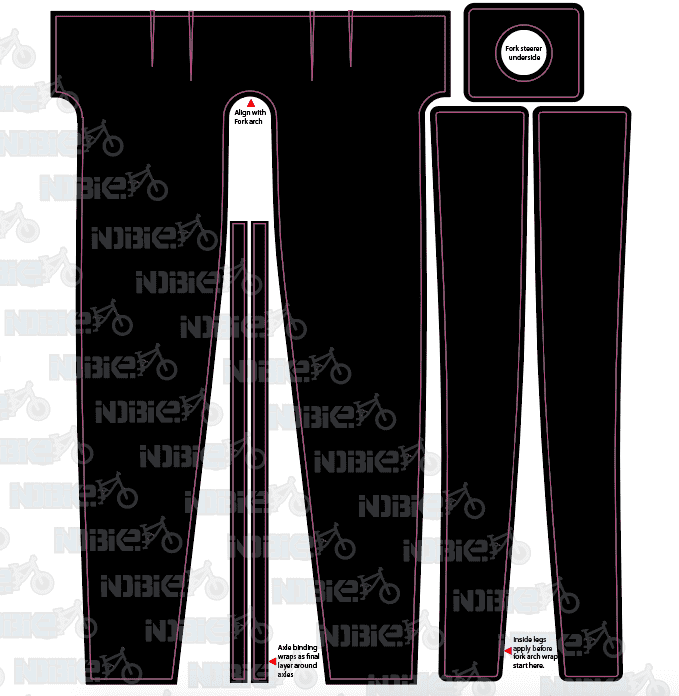 Rigid Fork Wrap Single Colour