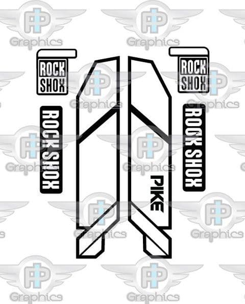 Rock Shox 2014 Decals (Muli Selection)