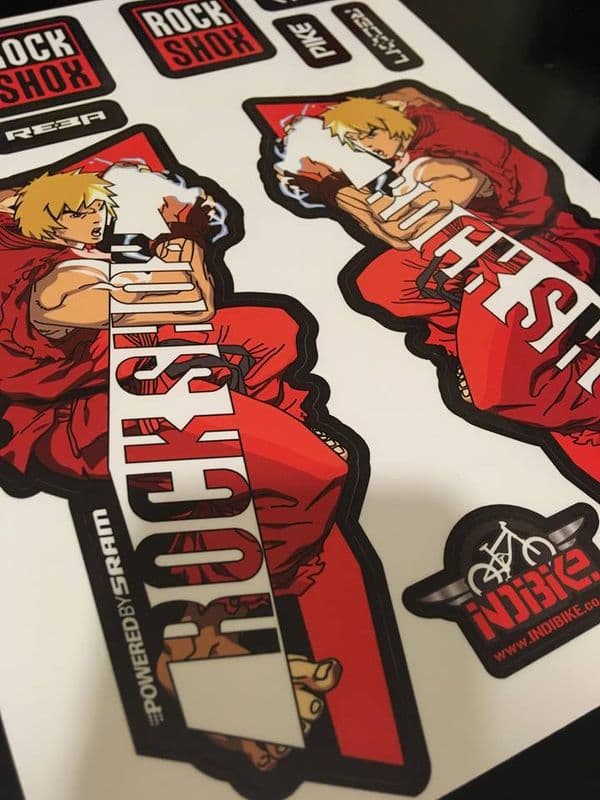 Rock Shox 2016 Street Fighter Ken Edt