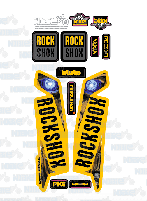 Rock Shox 2017 Transformers Bumble Bee Edition