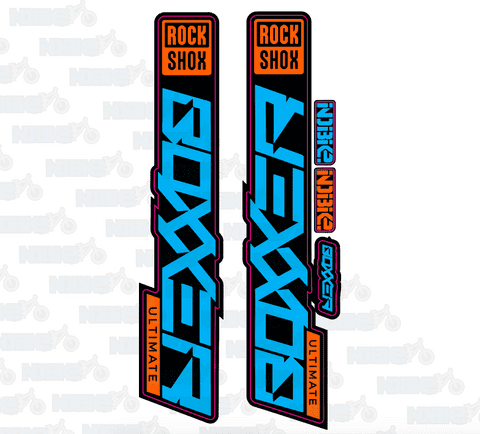 Rock Shox Boxxer 2020 Ultimate & Select Fork Graphcs