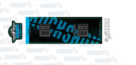 Rock Shox Deluxe RCT 2018-20 Shock Graphic