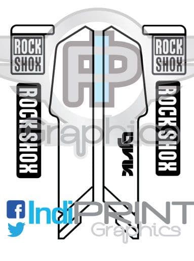 Rock Shox Lyrik 2015 Decals