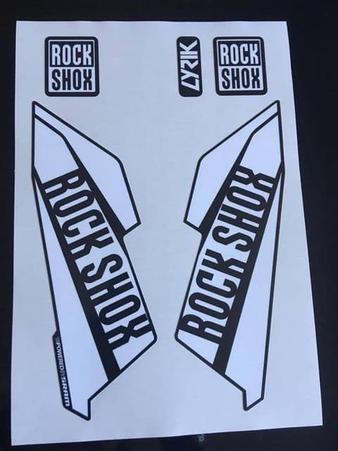 Rock Shox Lyrik 2016 Decals
